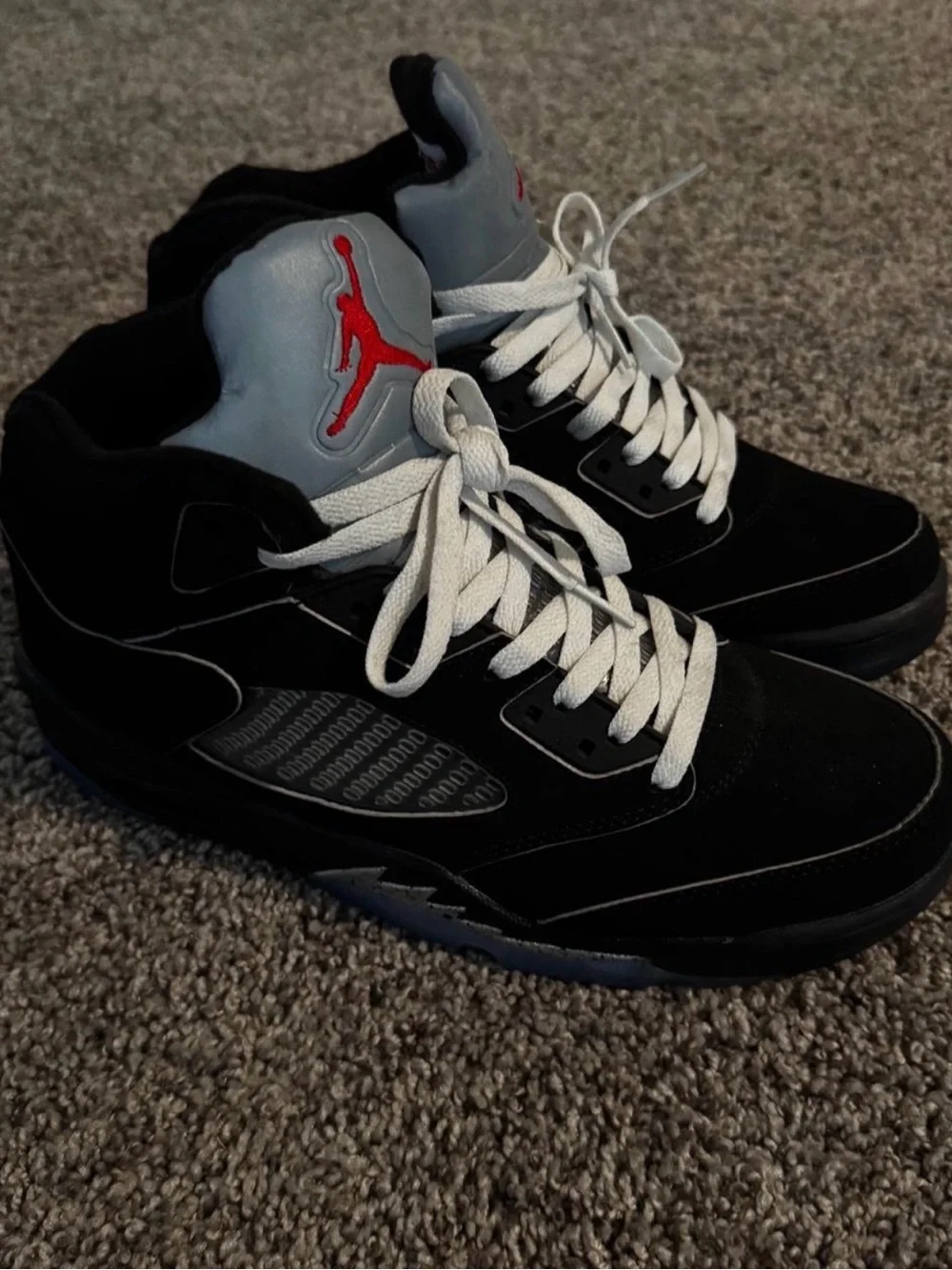 Jordan 5 retro metallic black Size 10 no box